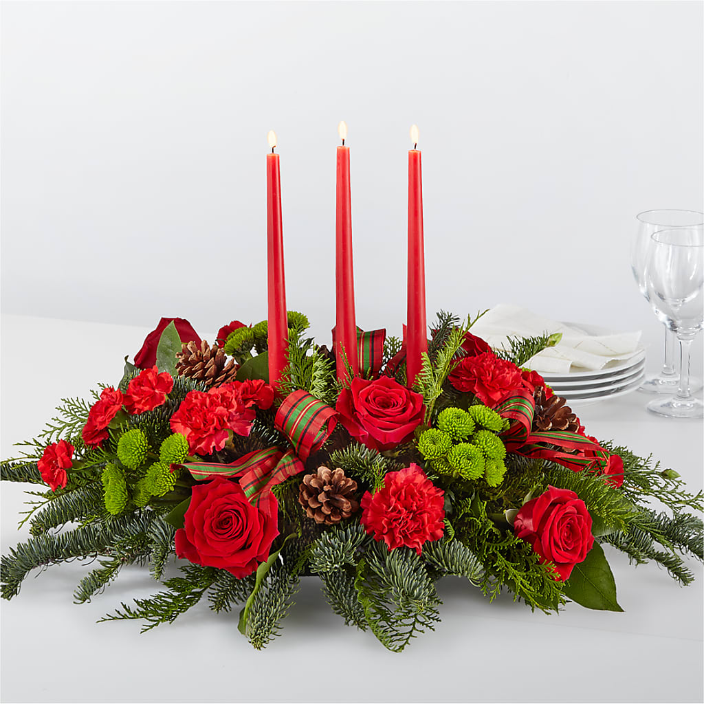 By the Candlelight Centerpiece – Albertsons Floral #0199, Boise ID