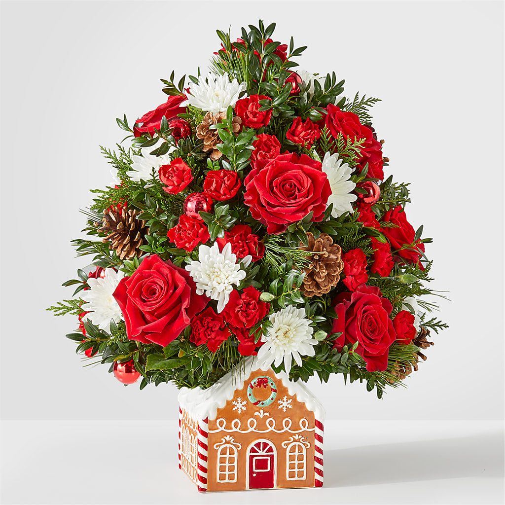 Spiced Gingerbread Tree – Albertsons Floral #0199, Boise ID
