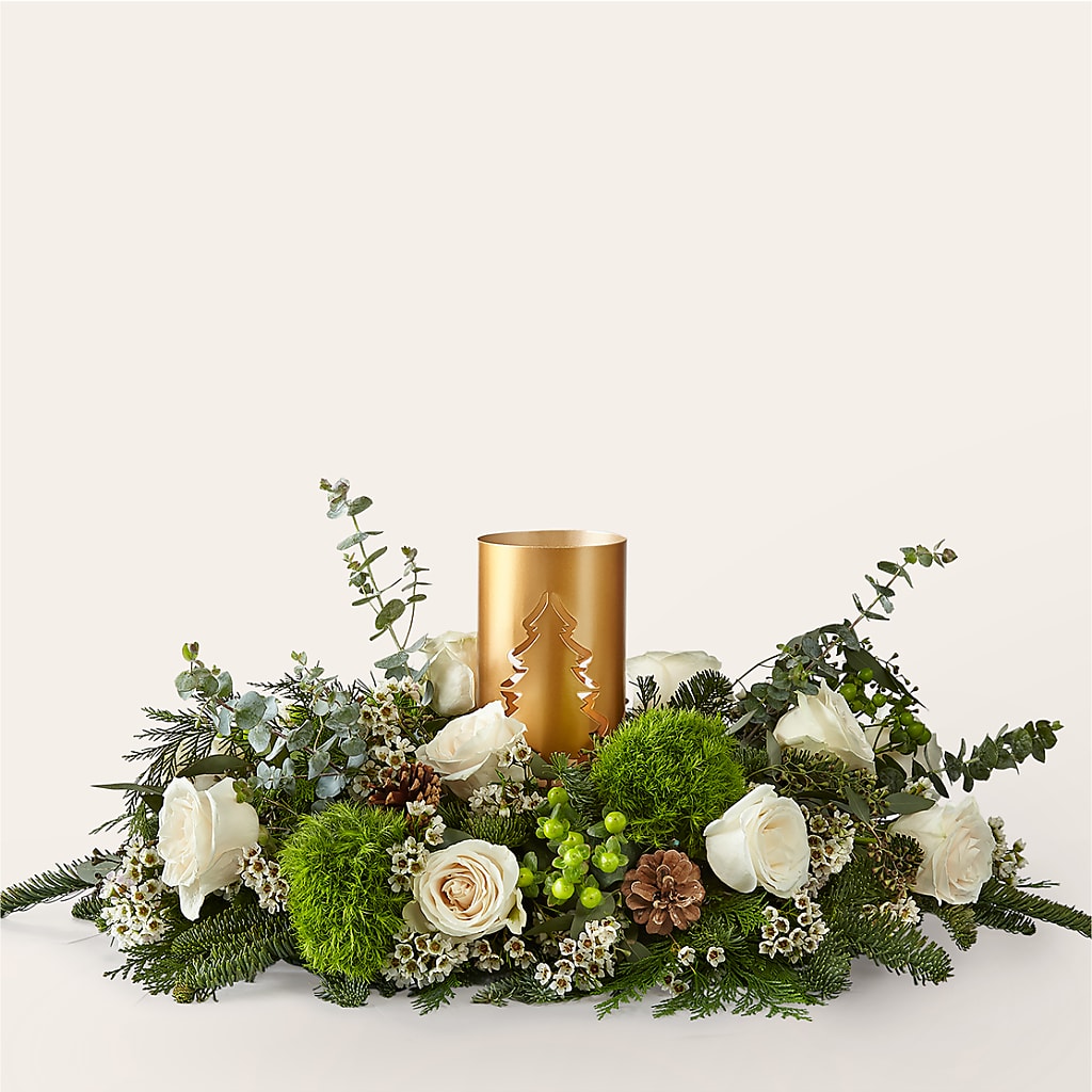 Chestnuts Roasting Centerpiece – Albertsons Floral #0199, Boise ID