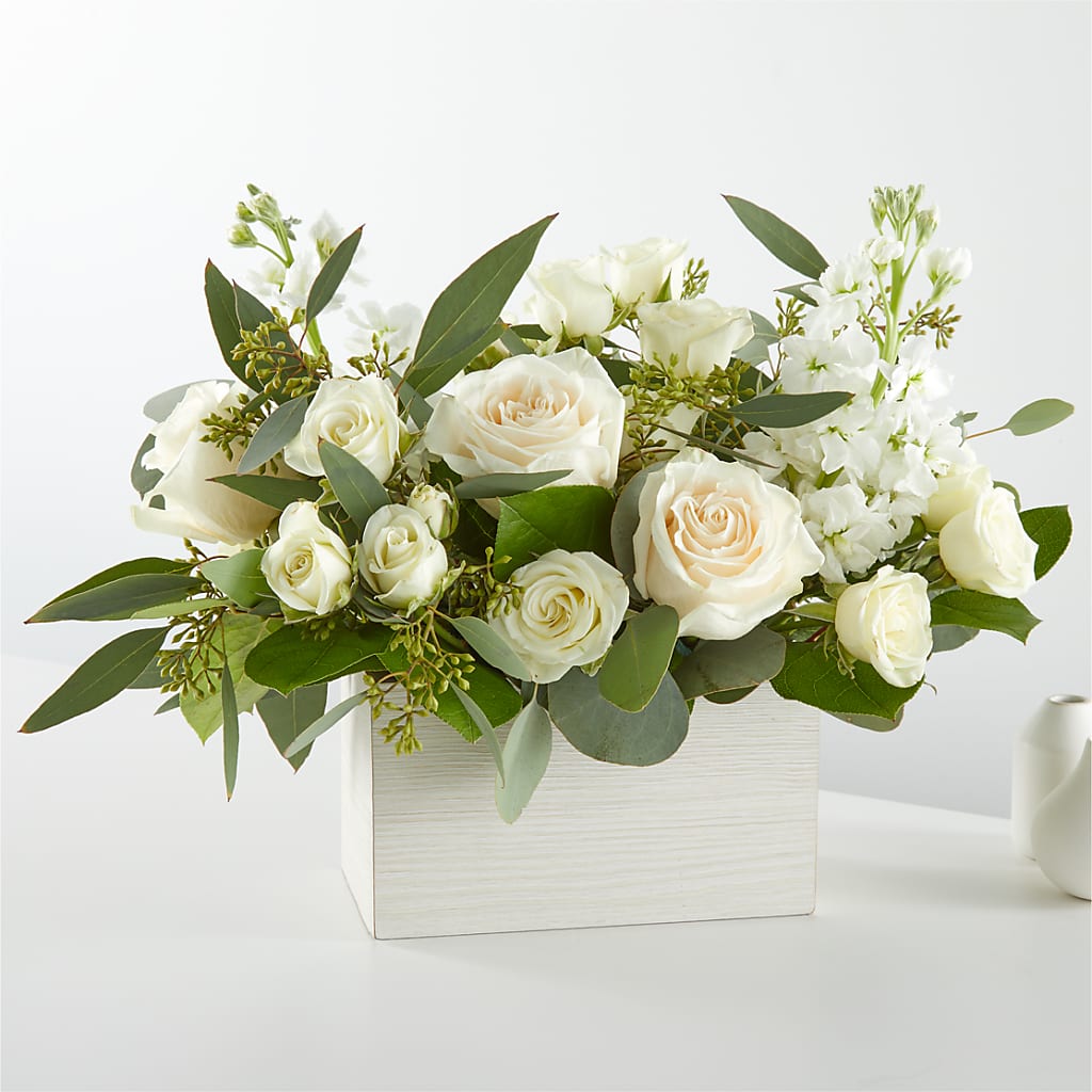 Fresh Linen Box Bouquet – Albertsons Floral #0199, Boise ID