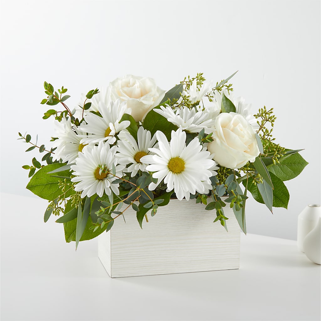 Fresh Linen Box Bouquet – Albertsons Floral #0199, Boise ID