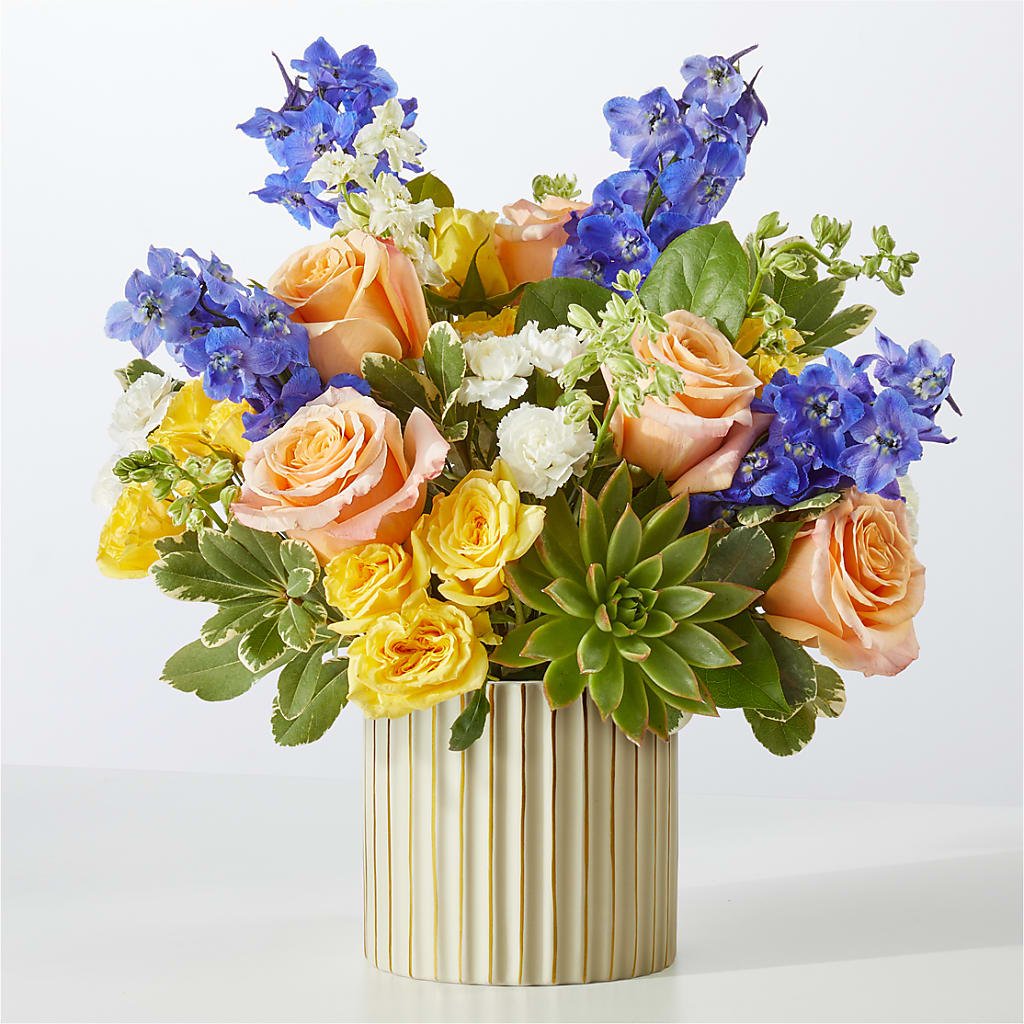 Cobalt Reverie Bouquet – Albertsons Floral #0199, Boise ID