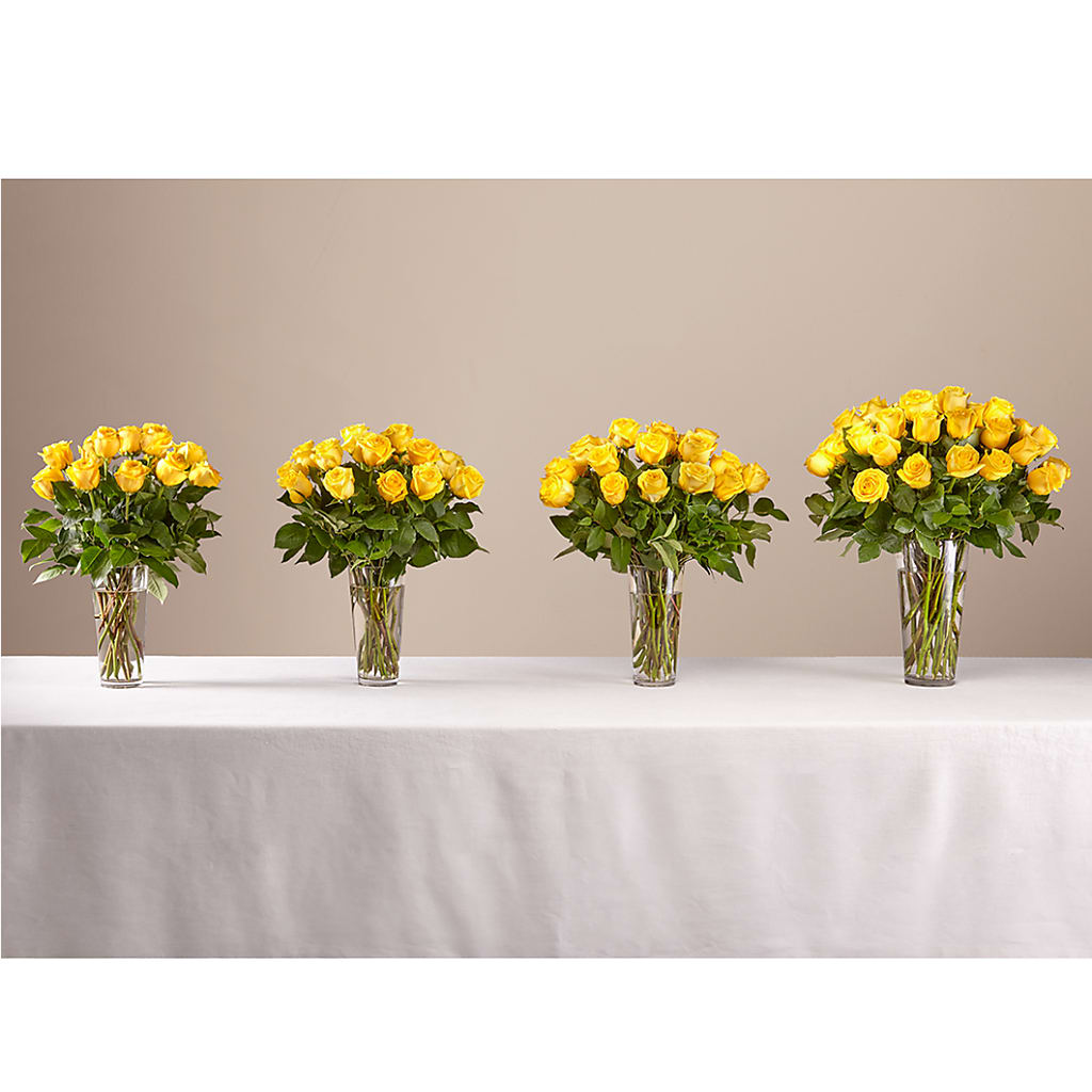 Long Stem Yellow Rose Bouquet – Albertsons Floral #0199, Boise ID