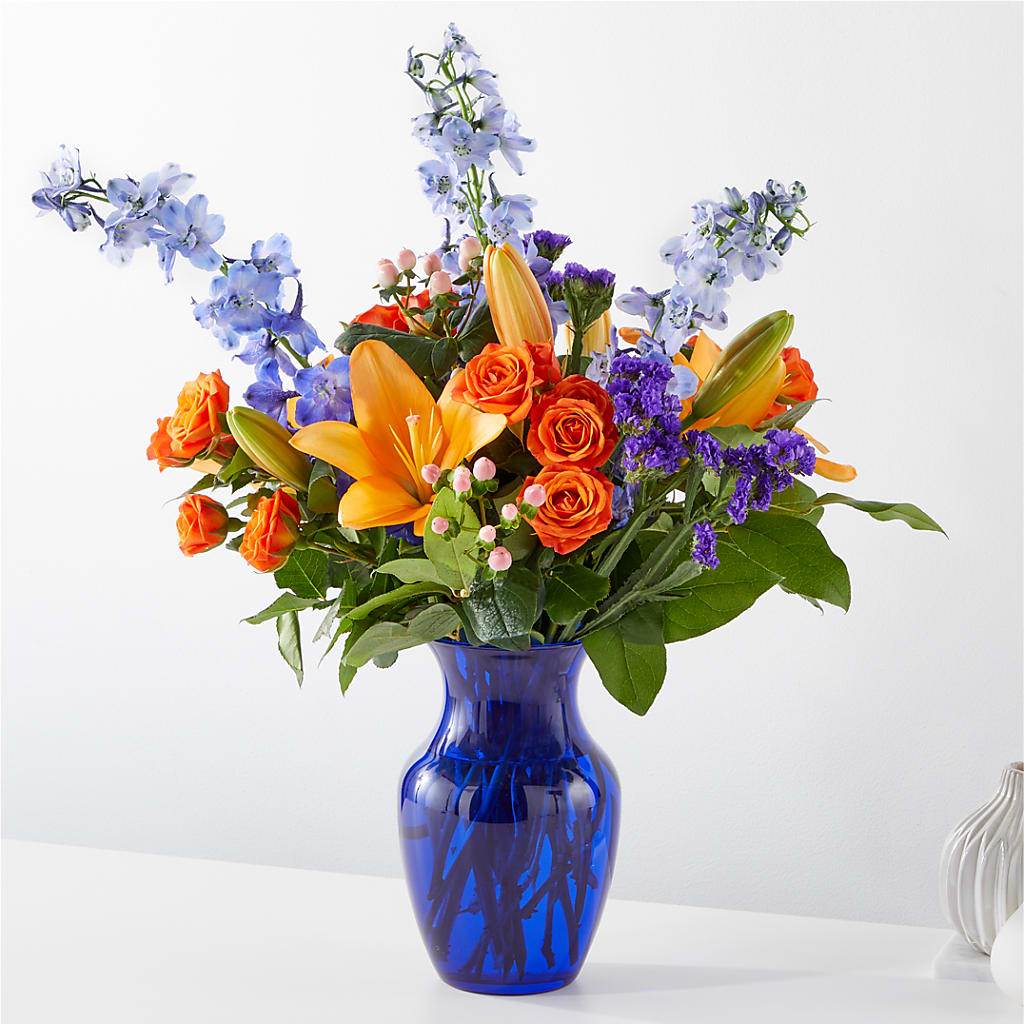 Radiant Citrus Bouquet – Albertsons Floral #0199, Boise ID