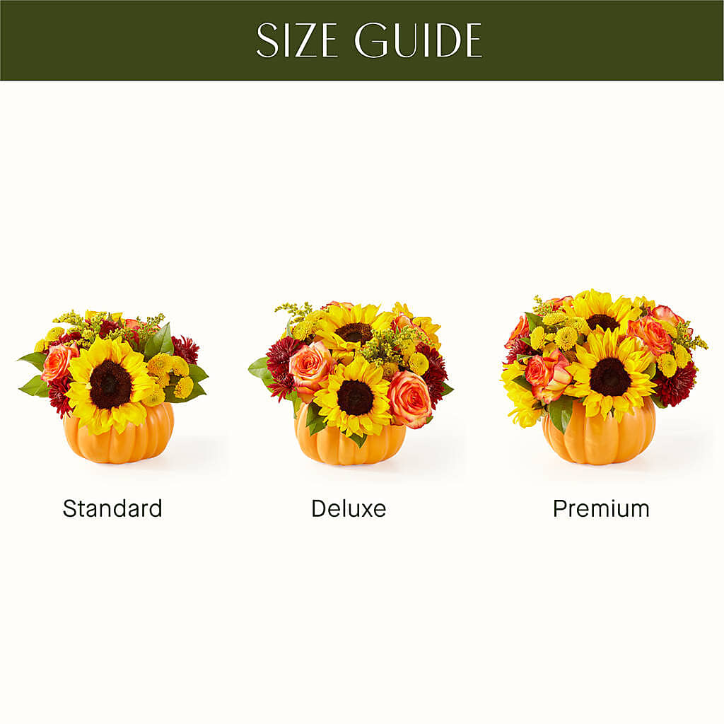 Golden Gourd Pumpkin Bouquet – Albertsons Floral #0199, Boise ID