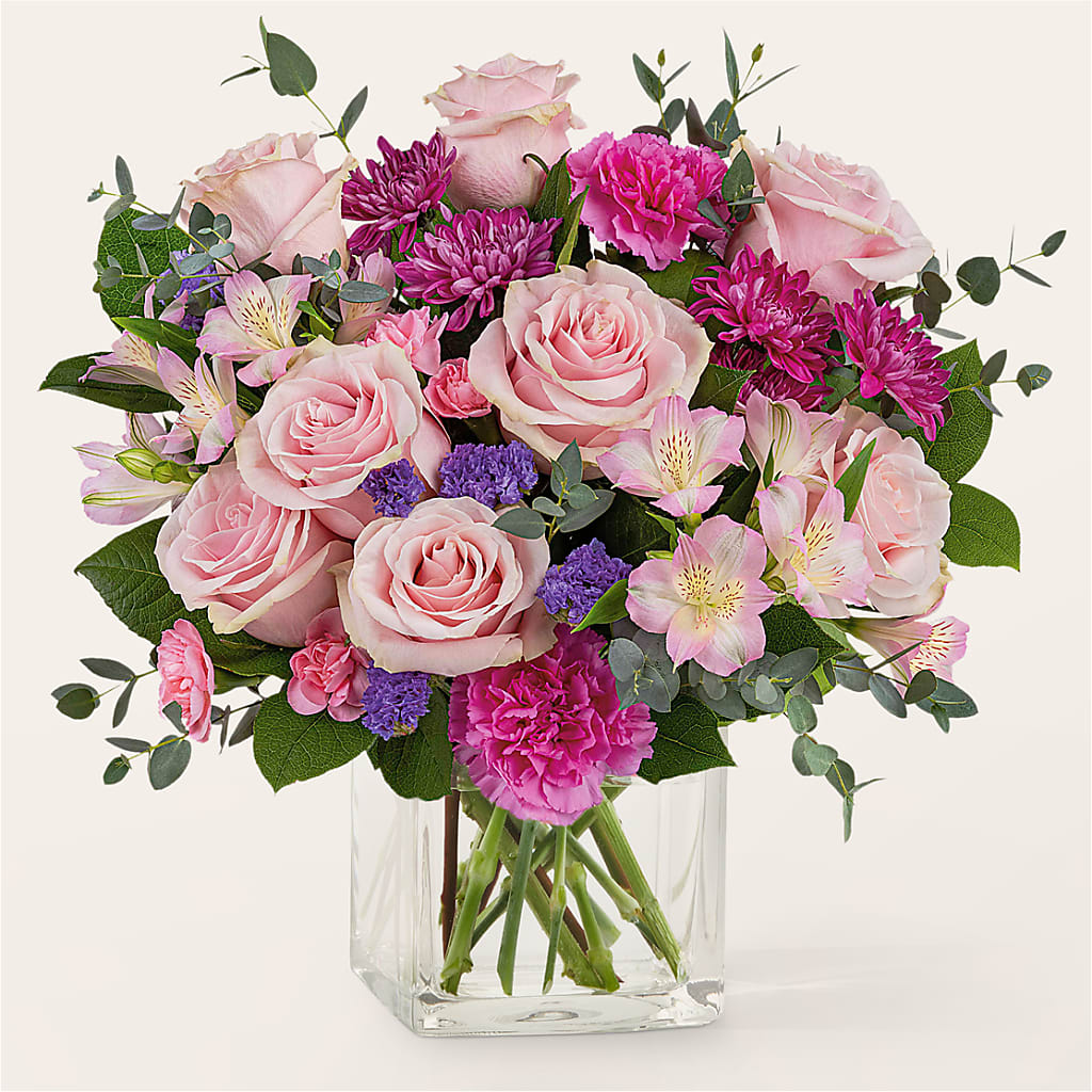 Rosy Radiance Bouquet – Albertsons Floral #0199, Boise ID