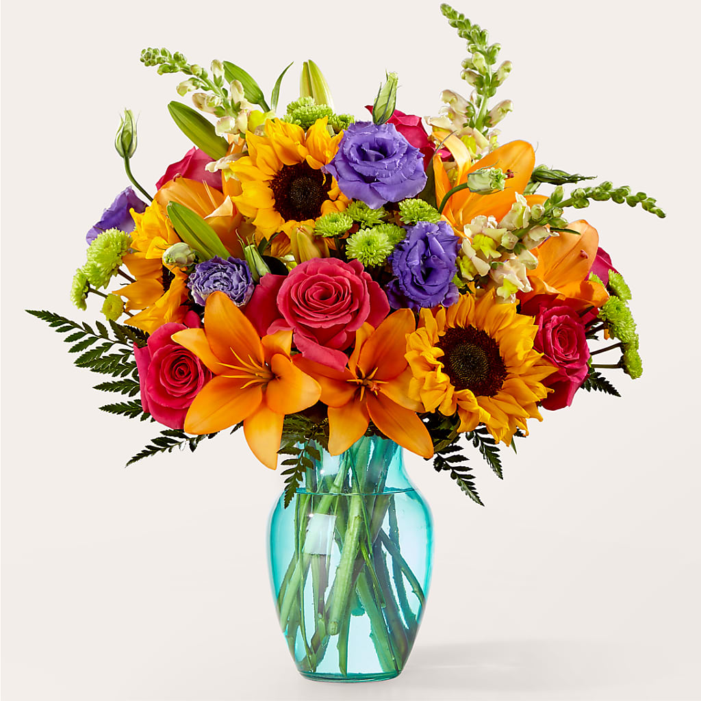 Double Rainbow Bouquet – Albertsons Floral #0199, Boise ID