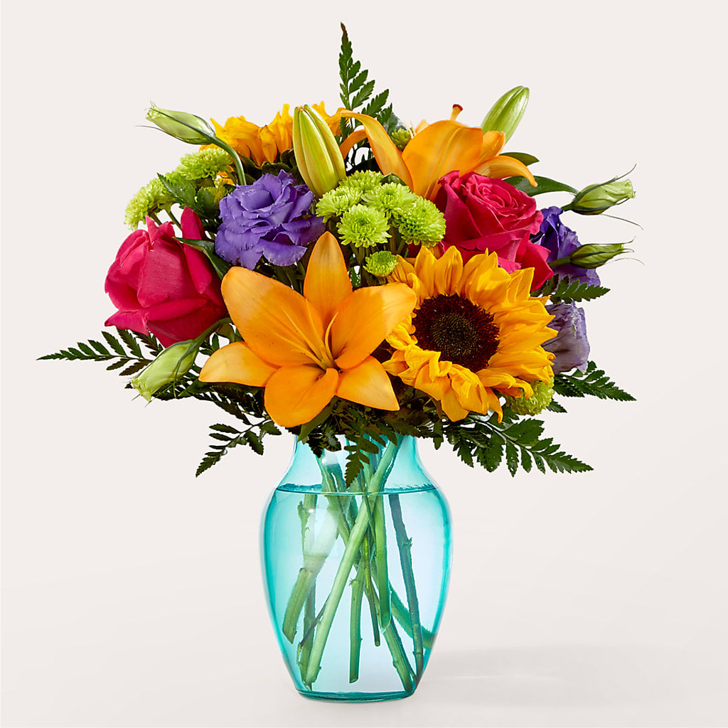 Double Rainbow Bouquet – Albertsons Floral #0199, Boise ID