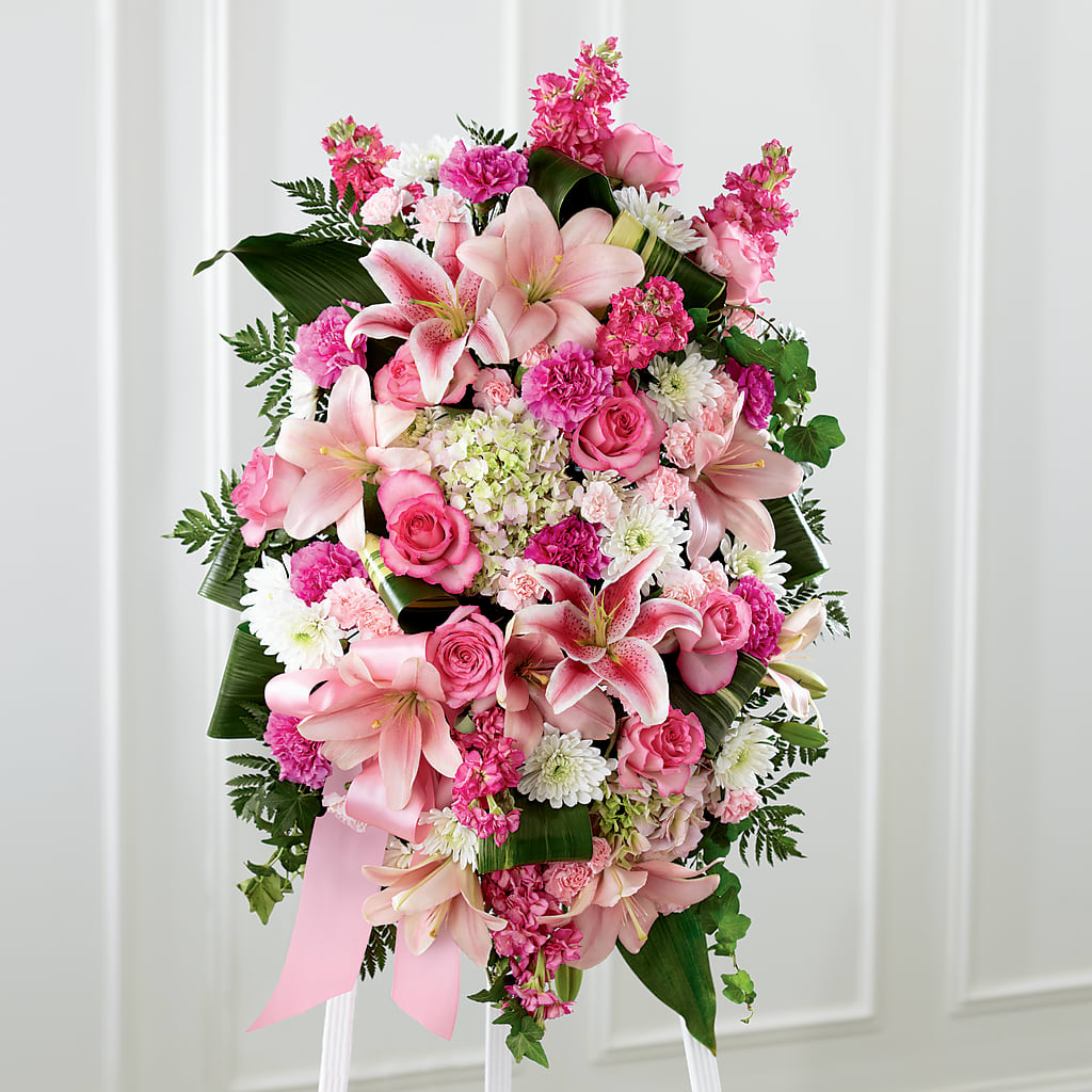 Comforting Standing Spray – Albertsons Floral #0199, Boise ID