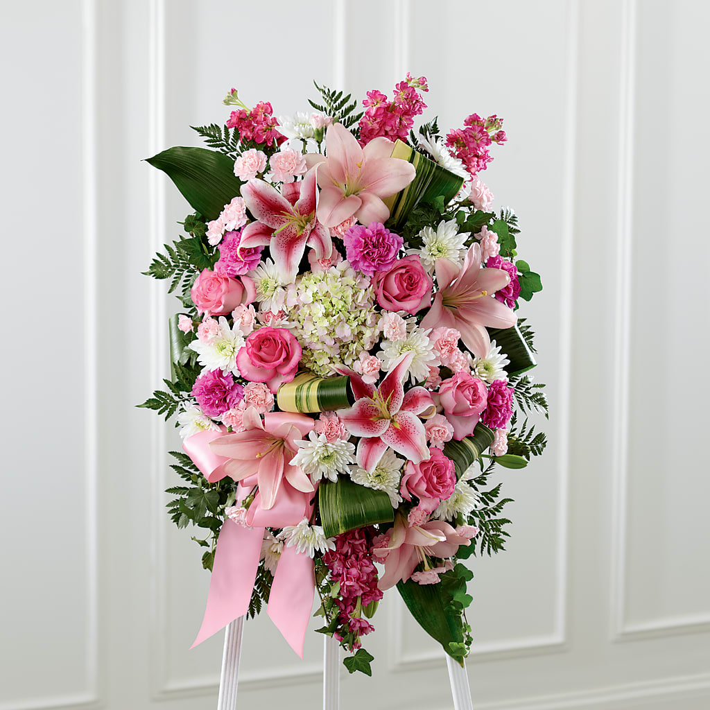 Comforting Standing Spray – Albertsons Floral #0199, Boise ID