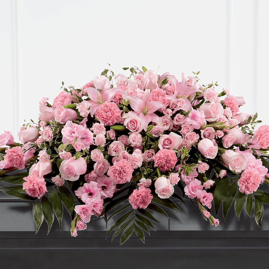 Garden of Comfort Casket Spray (Standard) – Albertsons Floral #0199, Boise ID