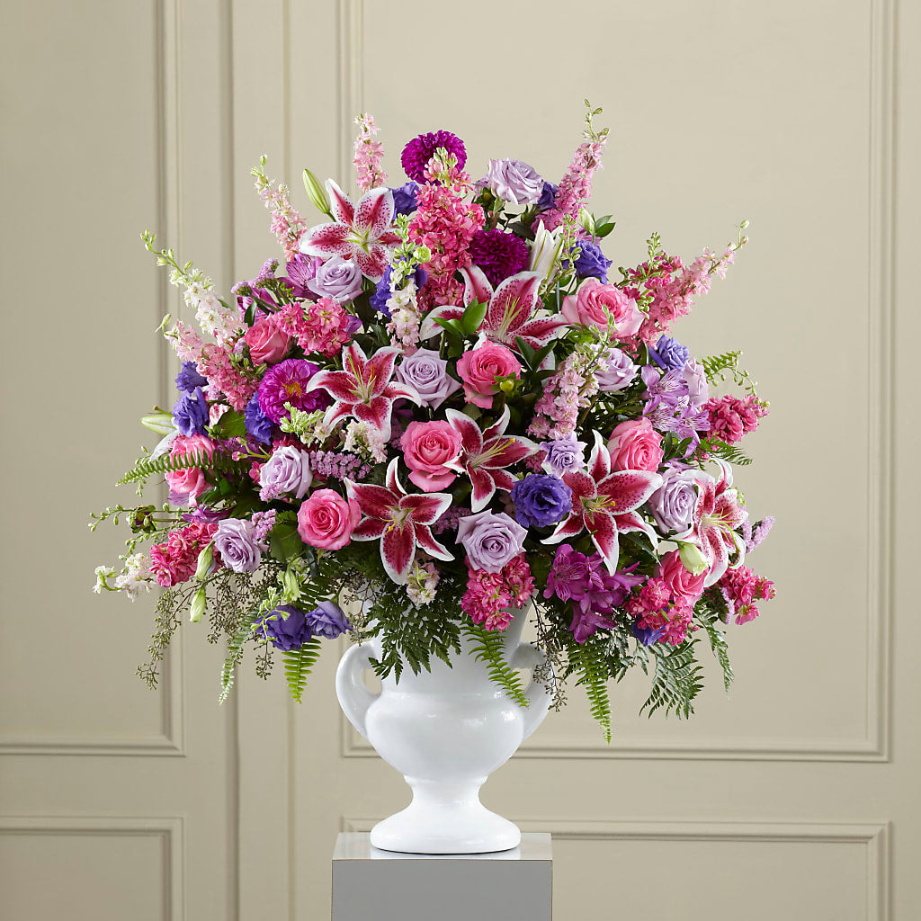 Peaceful Tribute Arrangement – Albertsons Floral #0199, Boise ID