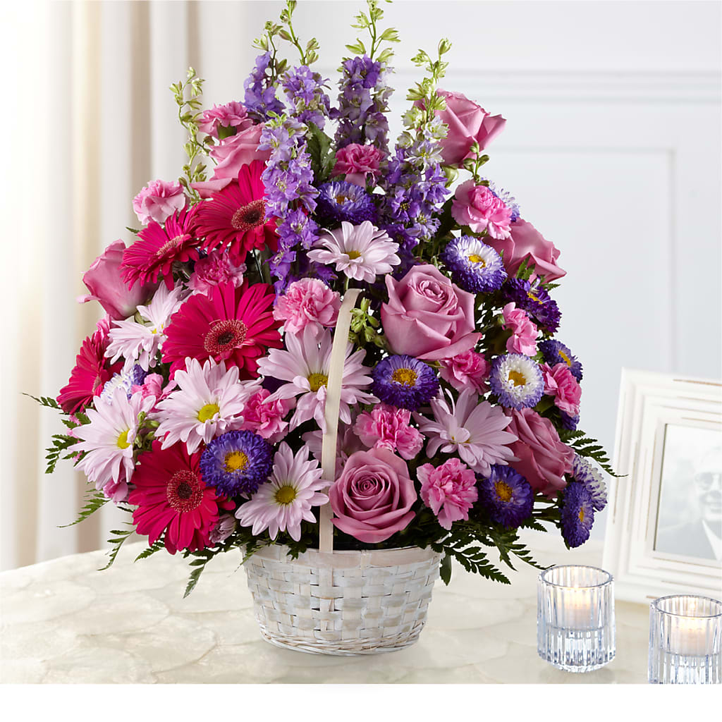 Pastel Peace Basket – Albertsons Floral #0199, Boise ID