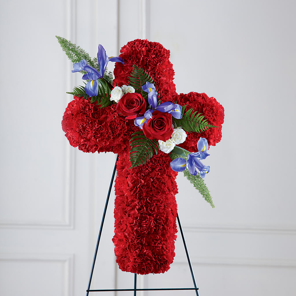 Faithful Hero Floral Cross – Albertsons Floral #0199, Boise ID