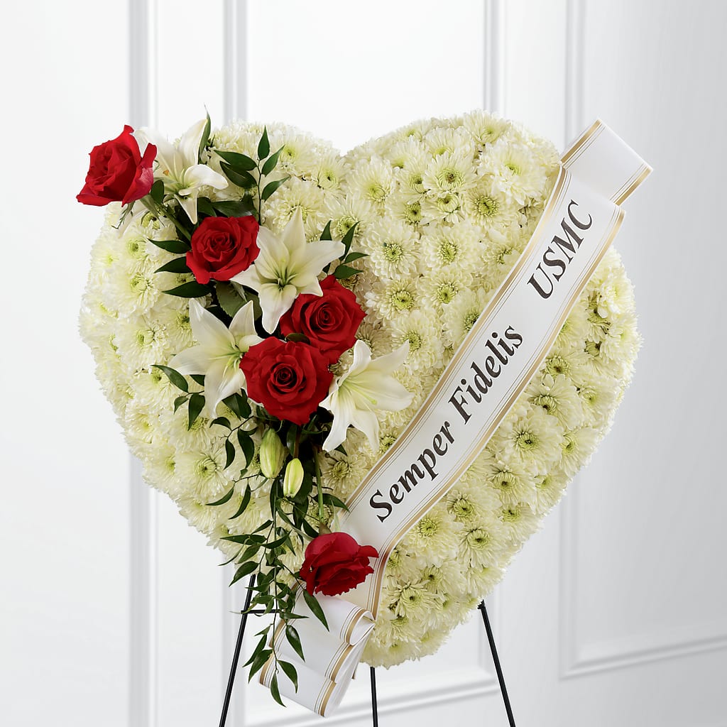 Heartfelt Hero Standing Heart – Albertsons Floral #0199, Boise ID