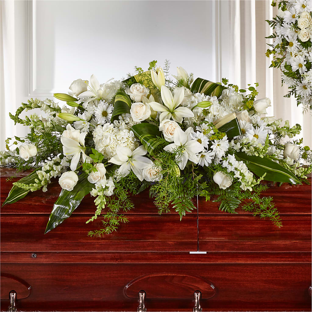 Abundance Casket Spray – Albertsons Floral #0199, Boise ID
