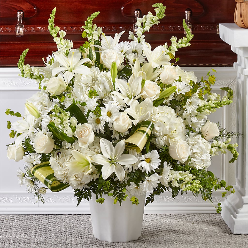 Thoughts of Tranquility Floor Basket – Albertsons Floral #0199, Boise ID