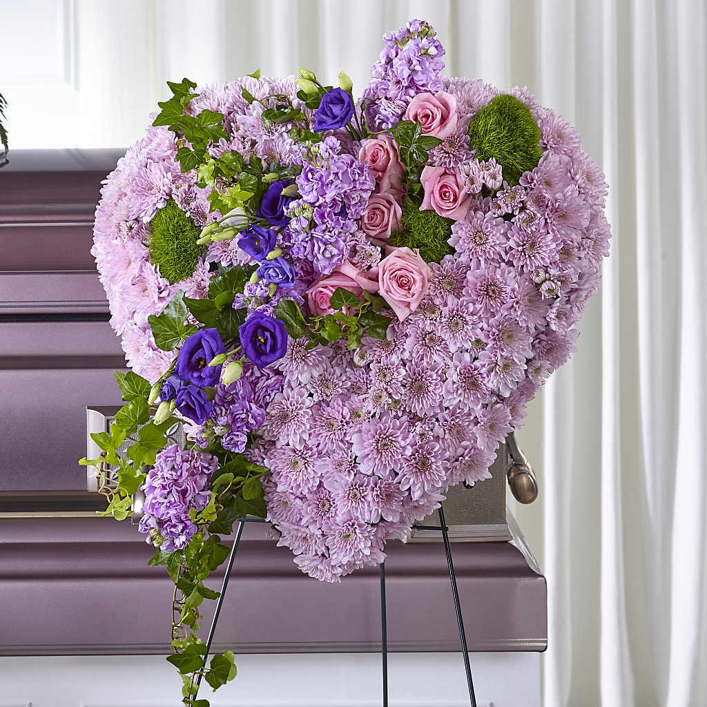 Treasured Love Standing Heart – Albertsons Floral #0199, Boise ID