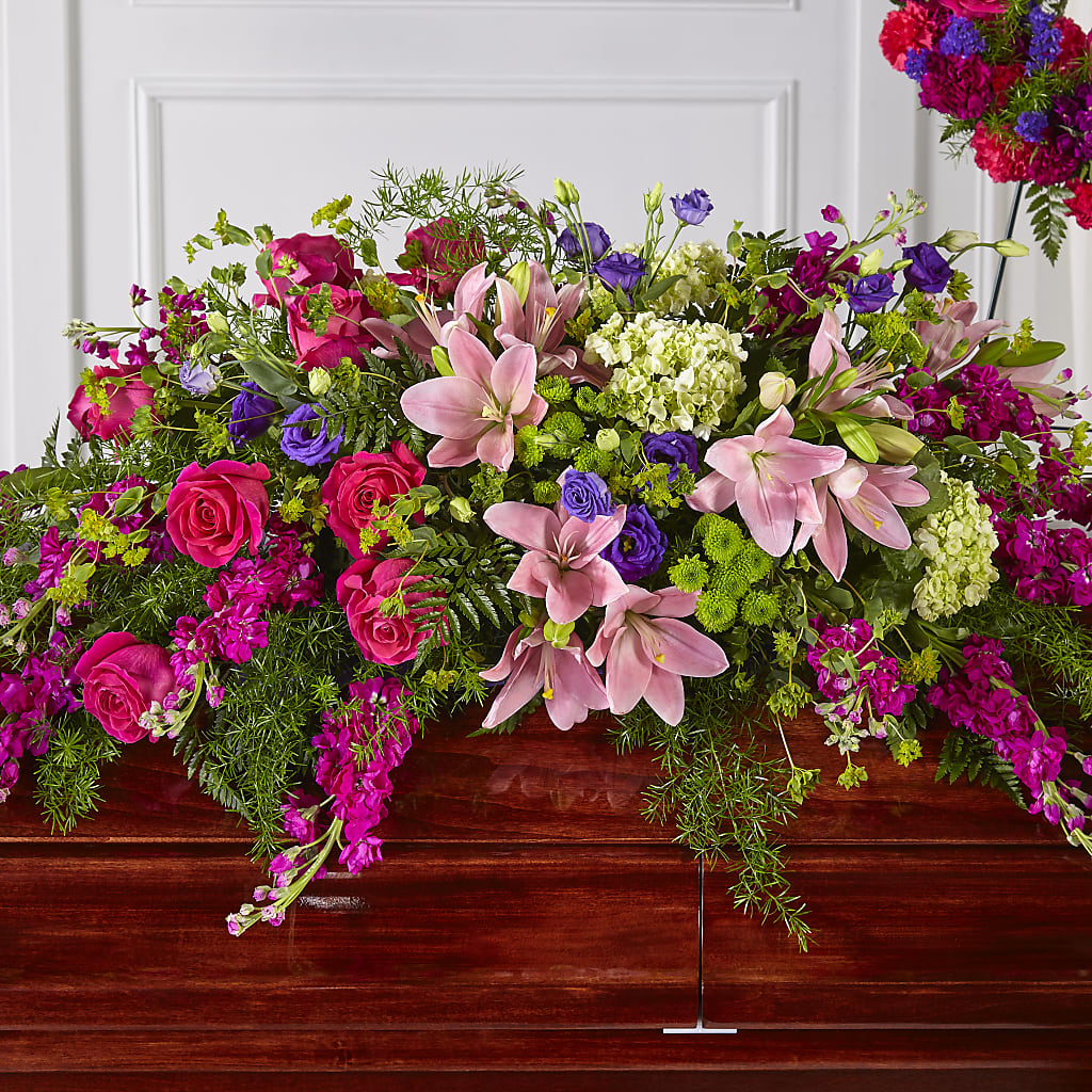 Radiant Tribute Casket Spray – Albertsons Floral #0199, Boise ID