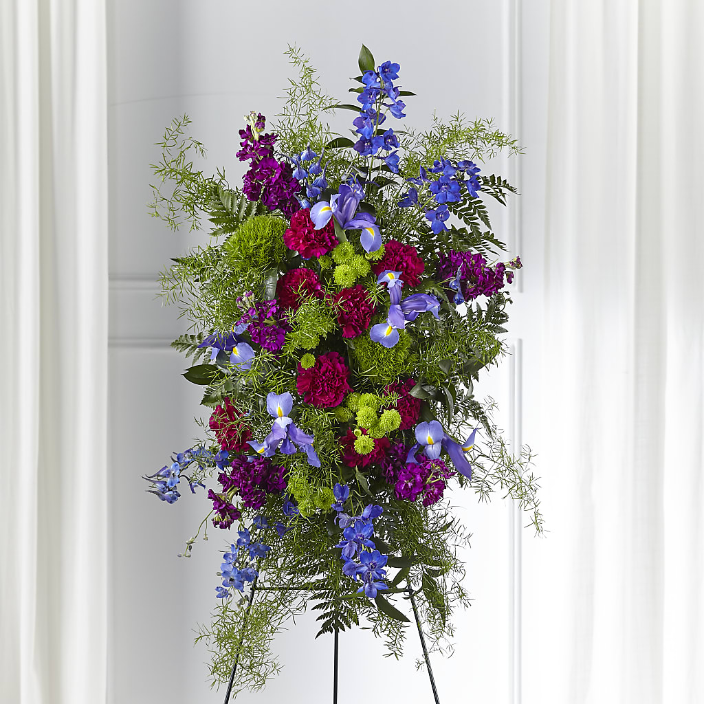 Heavenly Skies Standing Spray – Albertsons Floral #0199, Boise ID