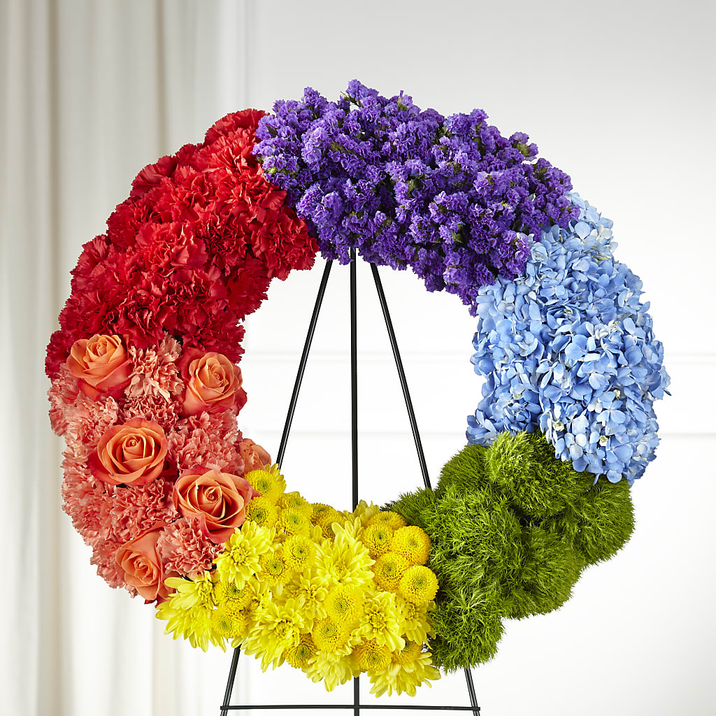 Circle of Love Wreath – Albertsons Floral #0199, Boise ID