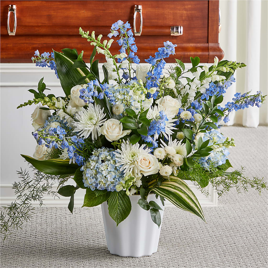 Everlasting Memories Floor Basket – Albertsons Floral #0199, Boise ID