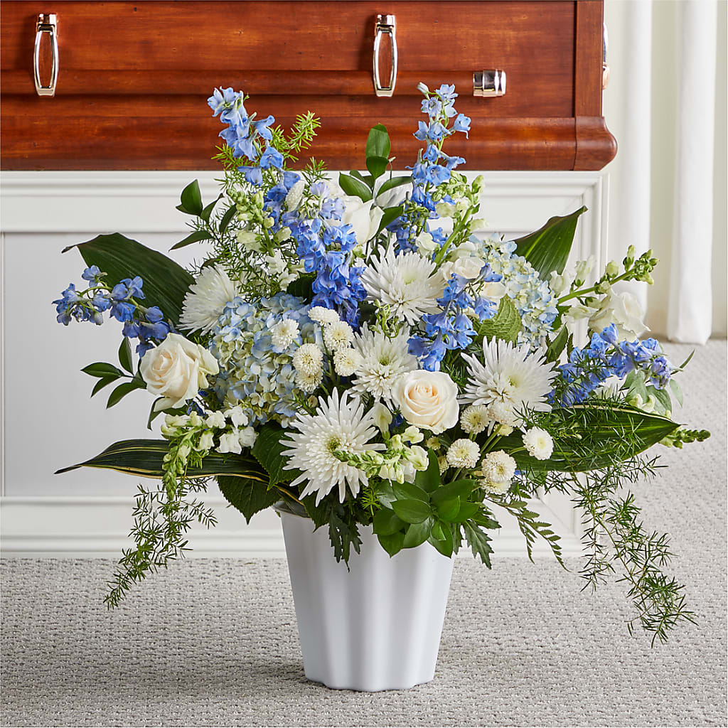 Everlasting Memories Floor Basket – Albertsons Floral #0199, Boise ID