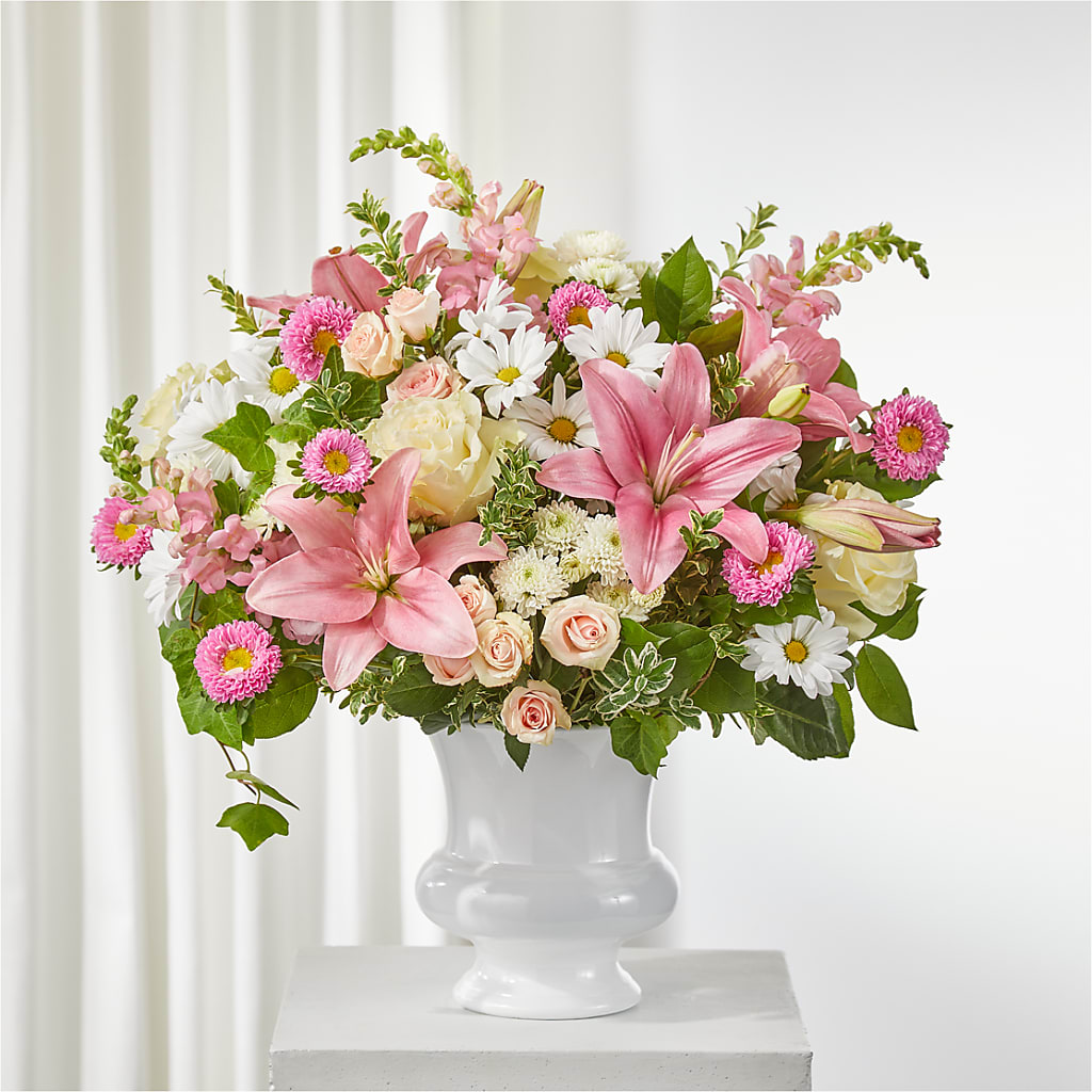Empathetic Blooms Urn Arrangement – Albertsons Floral #0199, Boise ID