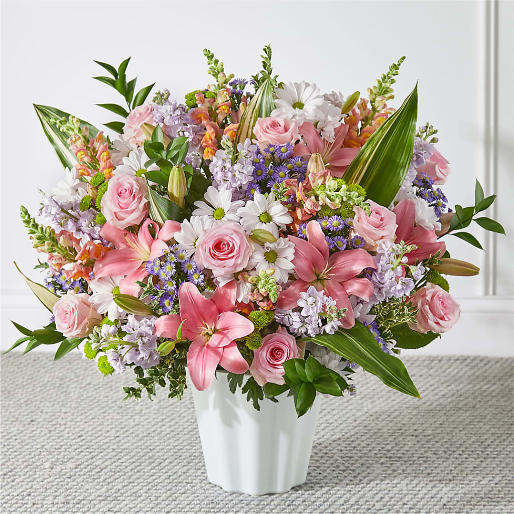 Abundant Compassion Floor Basket – Albertsons Floral #0199, Boise ID