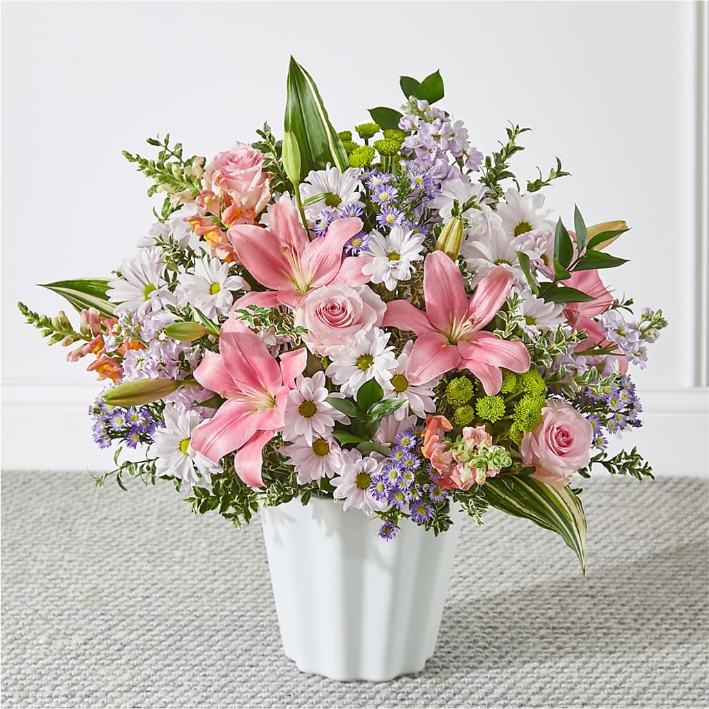 Abundant Compassion Floor Basket – Albertsons Floral #0199, Boise ID