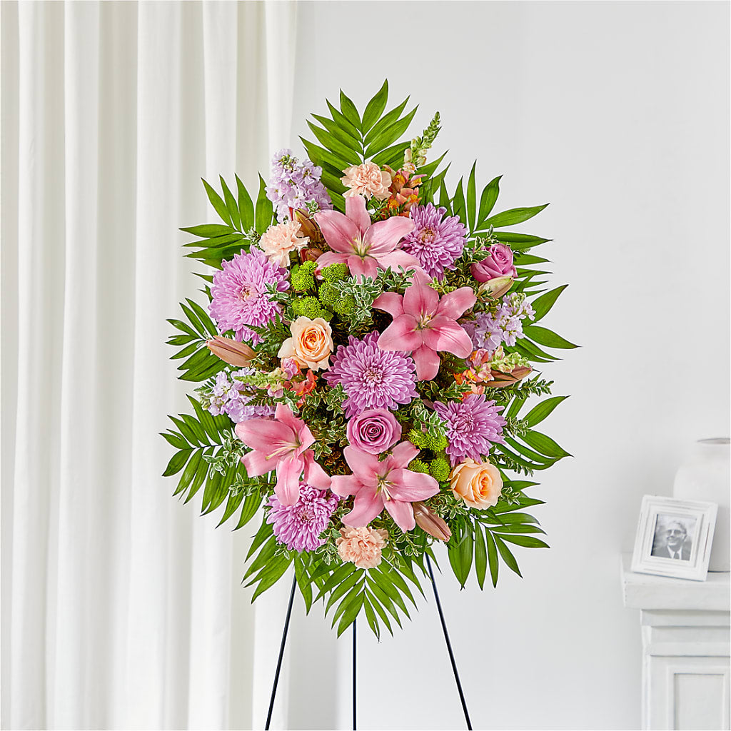 Love & Light Standing Spray – Albertsons Floral #0199, Boise ID