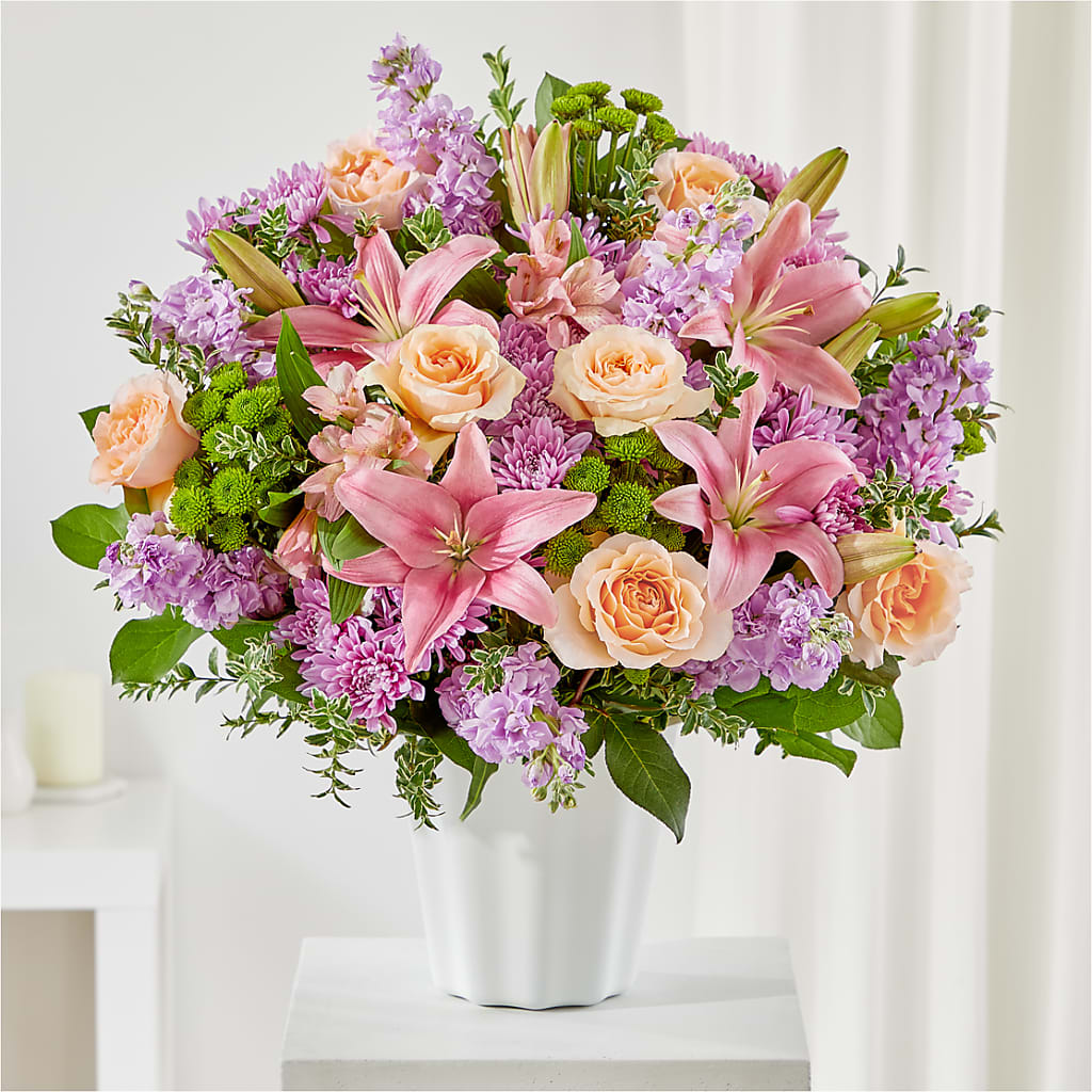 Supportive Embrace Tabletop Basket – Albertsons Floral #0199, Boise ID