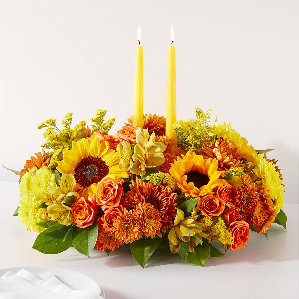 Autumn Harmony Centerpiece – Albertsons Floral #0199, Boise ID
