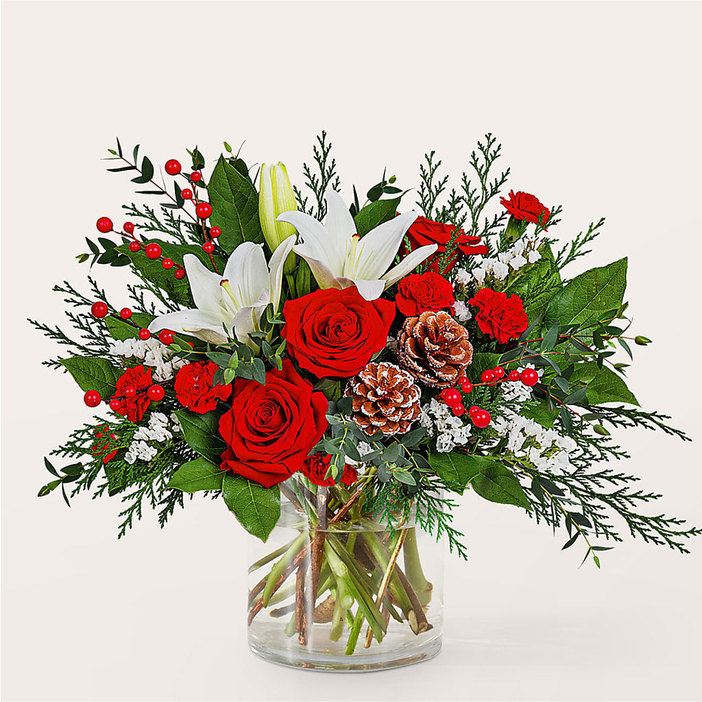 Best in Snow Bouquet – Albertsons Floral #0199, Boise ID