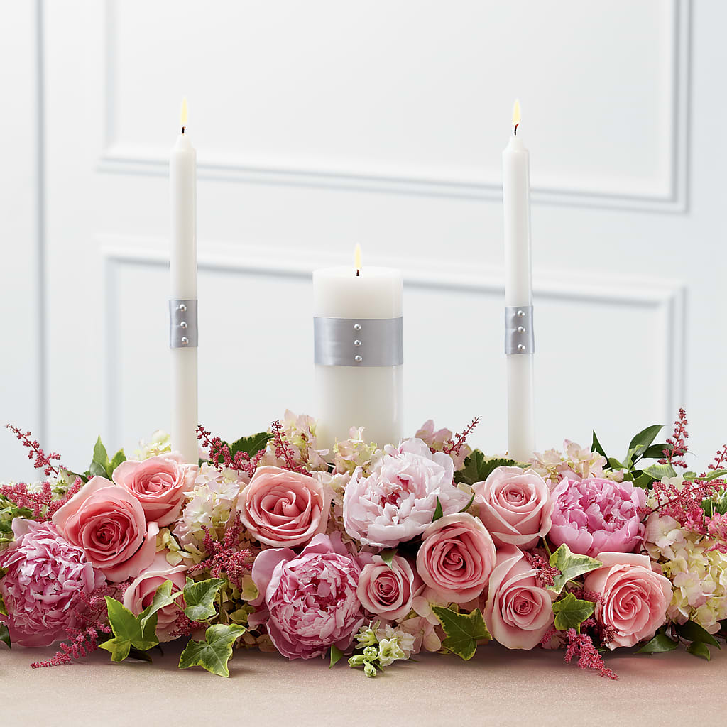 Worldwide Romance Unity Candle Arrangement – Albertsons Floral #0199, Boise ID