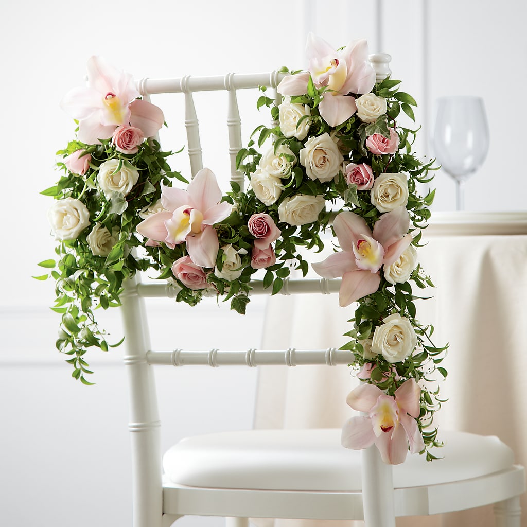 Orchid Rose Chair Décor – Albertsons Floral #0199, Boise ID