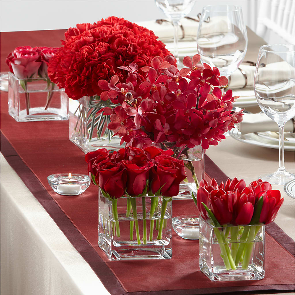 Modern Grace Centerpiece – Albertsons Floral #0199, Boise ID