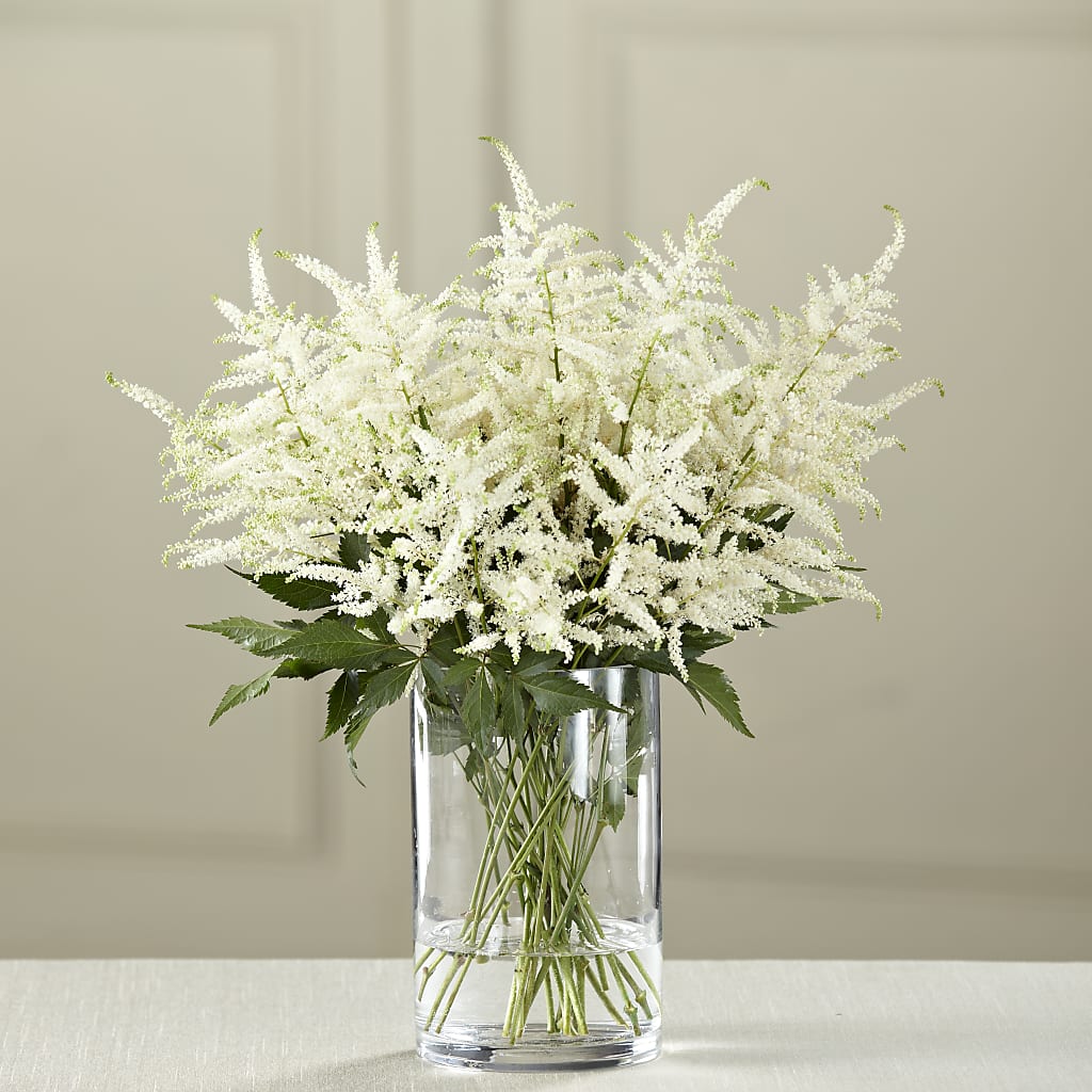 White Astilbe Bouquet – Albertsons Floral #0199, Boise ID