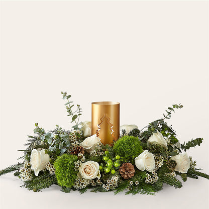 Chestnuts Roasting Centerpiece –  Albertsons Floral #0199, Boise ID