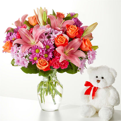 One and Only Bouquet and Bear Bundle –  Albertsons Floral #0199, Boise ID