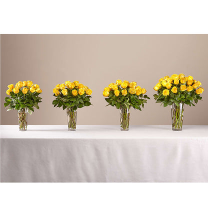Long Stem Yellow Rose Bouquet –  Albertsons Floral #0199, Boise ID