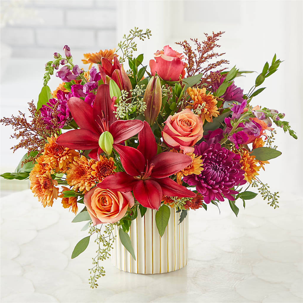 Burgundy Landscape Bouquet –  Albertsons Floral #0199, Boise ID
