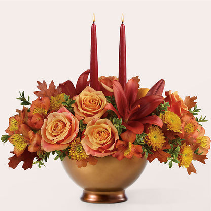 Harvest Table Centerpiece –  Albertsons Floral #0199, Boise ID
