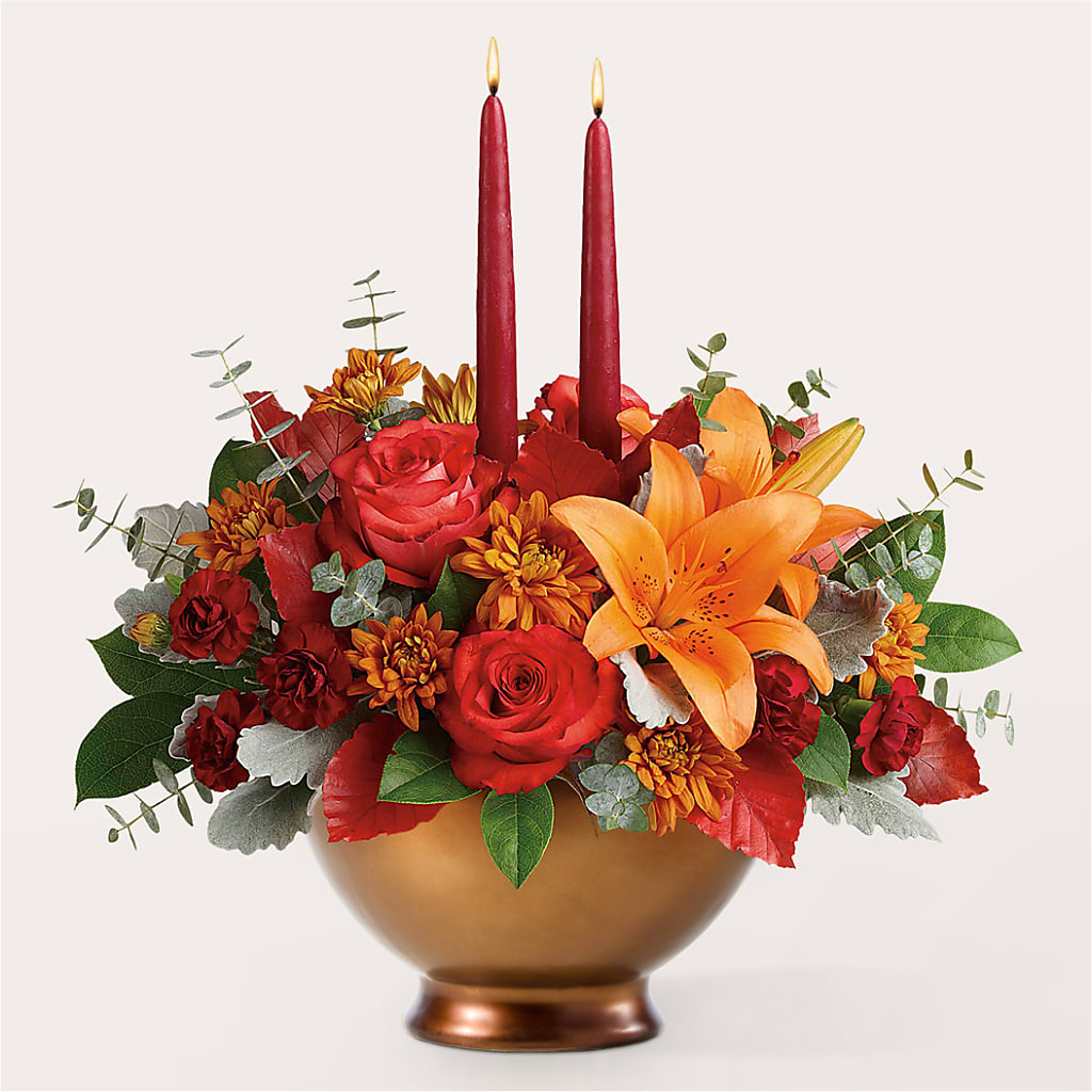 Fruits of Fall Centerpiece –  Albertsons Floral #0199, Boise ID