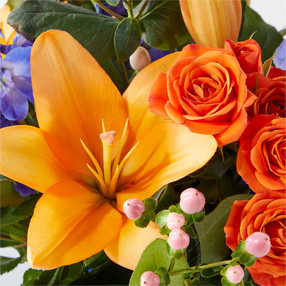 Radiant Citrus Bouquet –  Albertsons Floral #0199, Boise ID
