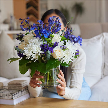 Cerulean Waves Bouquet –  Albertsons Floral #0199, Boise ID