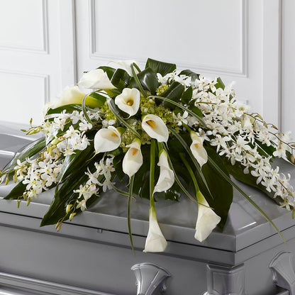Angel Wings Casket Spray –  Albertsons Floral #0199, Boise ID