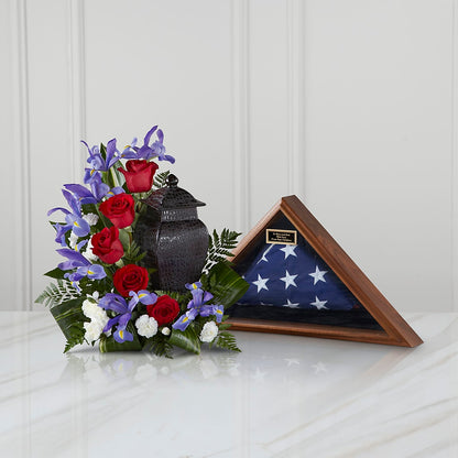 Patriotic Tribute Arrangement –  Albertsons Floral #0199, Boise ID