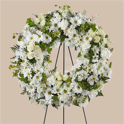 Faithful Wishes Wreath –  Albertsons Floral #0199, Boise ID