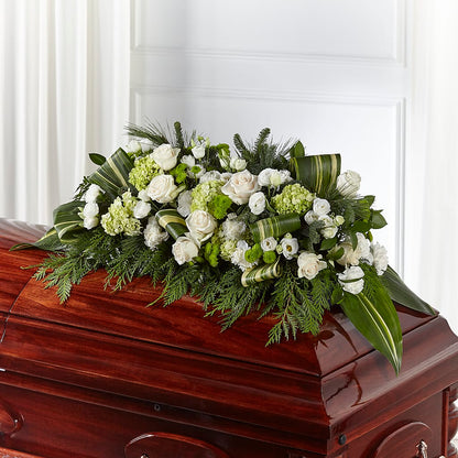 Hopeful Gesture Casket Spray –  Albertsons Floral #0199, Boise ID